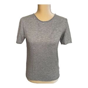 FARROW Gray T Shirt Short Sleeve Size Medium Modal‎ Cotton